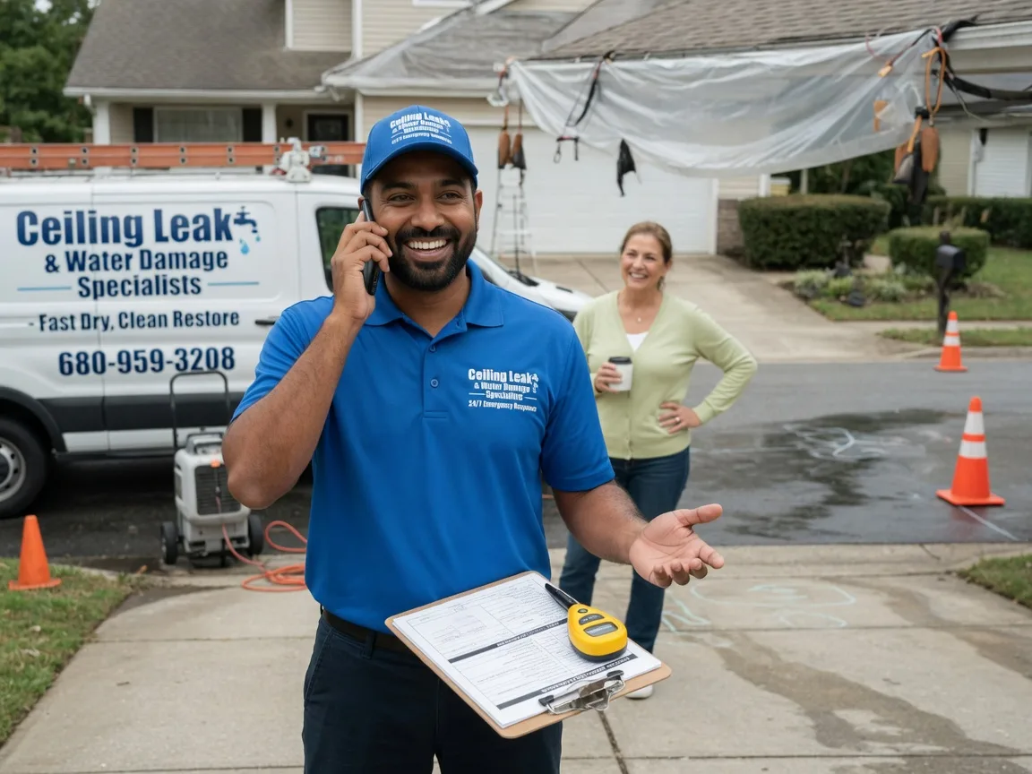Ceiling Leak Cleanup Madison, VA FAQs
